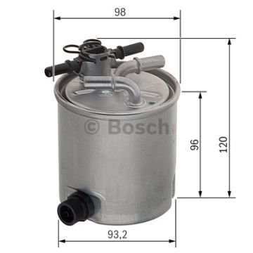 BOSCH_F026402019 Dizel Filtre DACIA RENAULT Logan Logan MCV Sandero Logan Pick-Up 1,5DCI filitre