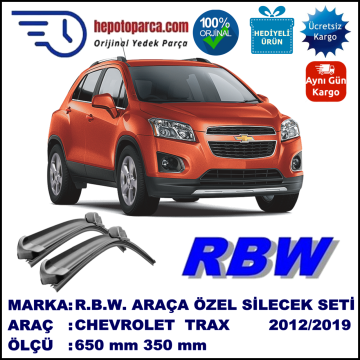 CHEVROLET TRAX MUZ SİLECEK TAKIMI RBW ARACA ÖZEL (2012→)