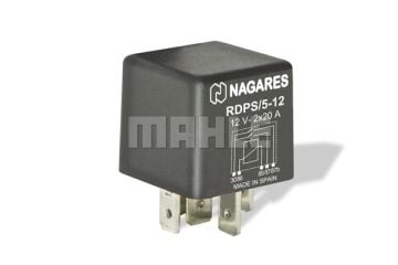 RDPS/5-12 MULTI-PURPOSE NORMALLY OPEN RELAY with n PASS. CARS UNIVERSAL