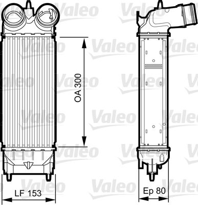 818244 TURBO RADYATÖRÜ CITROEN C5 (7.10>) 0384-P5 384P5