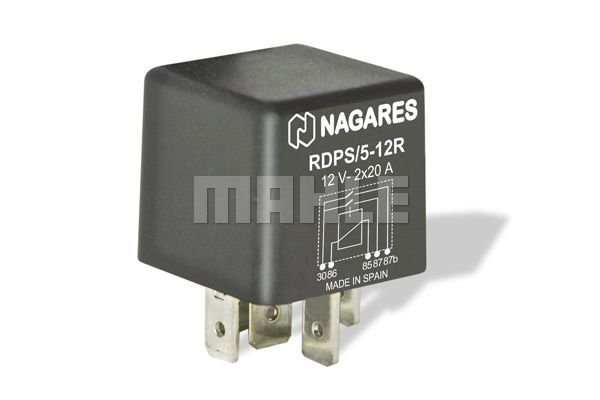 RDPS/5-12R MULTI-PURPOSE NORMALLY OPEN RELAY with  PASS. CARS UNIVERSAL