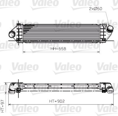818246 TURBO RADYATÖRÜ FORD FOCUS II (07>)  1429405 1539581
