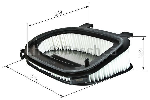 BMW X 5 xDrive 25 d 12.2013 - 07.2015 BOSCH HAVA FİLTRESİ filitre