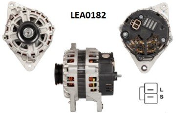 LUCAS LEA 0182  ALTERNATÖR 14V 80A ACCENT1,3/1,6 K.VALEO HYUNDAI