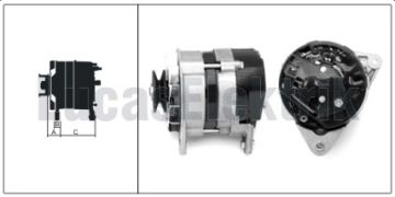 61920006  ALTERNATOR A115/12V/45A FORD/BMC KA MYON TM 30E.MOD. (IC.REG.)