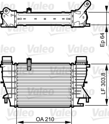 818251 TURBO RADYATÖRÜ RENAULT GRAND MODUS 144618748R