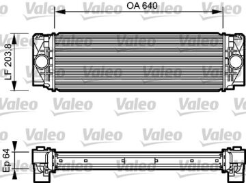 818732 TURBO RADYATÖRÜ CRAFTER 2.5 TDI 2E0145804