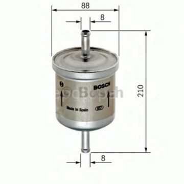 VOLVO V40 1 I 1.6 16V (01.1997 - 07.1999) BOSCH Filtre Seti filitre