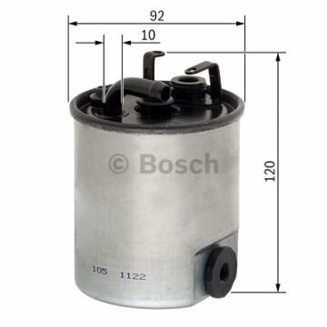 BOSCH_F026402044 Dizel Filtre MERCEDES-BENZ Sprinter Vito V Klasse om901 902 903 904 filitre