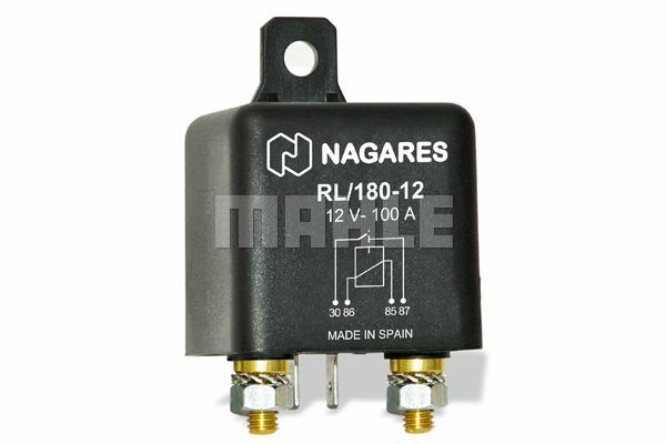 RL/180-12 NORMALLY OPEN RELAY with bracket -12 V 1 PASS. CARS / CARAV UNIVERSAL