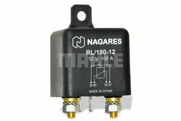 RL/180-12 NORMALLY OPEN RELAY with bracket -12 V 1 PASS. CARS / CARAV UNIVERSAL