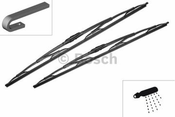 Twin Silecek Seti - [600/600 mm]609RENAULT; IVECO; Master 2.5 dCi 120 200310 - 200610; Master 2.5 dCi 100 200611 - 201004; Master 2.8 dTi 120 199710 - 200309; Master 2.5 dCi 120 200611 - 201004; Master 2.5 Diesel 199710 - 200309; Master 2.5 dCi 120 F