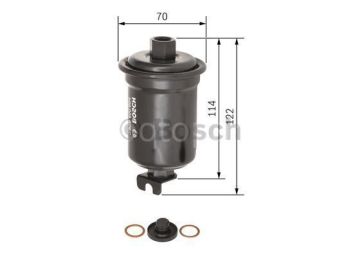MITSUBISHI Colt 1.6i (12.1991 - 12.1996) BOSCH Filtre Seti filitre