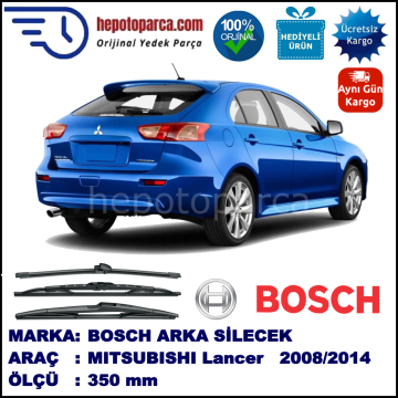MITSUBISHI Lancer Sportback [CX] 350 mm 07.2008-... BOSCH Arka Silecek