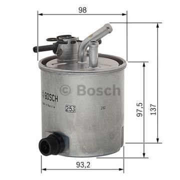 Dizel FiltreNISSAN; RENAULT X-Trail; Cabstar; Maxity; Patrol GR; Atleon; TK 55 REN 7485132676; REN 5001
