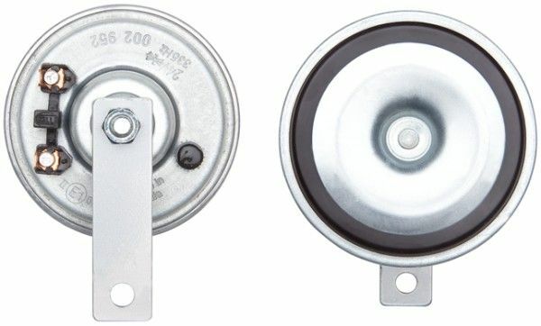KORNA 80V 40W GRİ DÜŞÜK SES 105DB TRAKTÖR İŞ MAK 80V DİDİT KORNA 335 HZ KALIN SES (112MM)  3BA002768007 3ba002768001