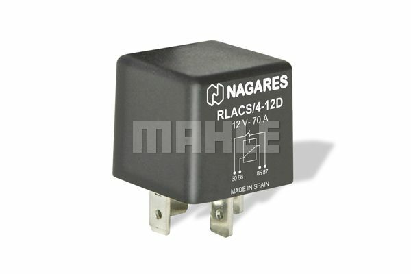 RLACS/4-12D NORMALLY OPEN POWER RELAY with no brac PASS. CARS UNIVERSAL