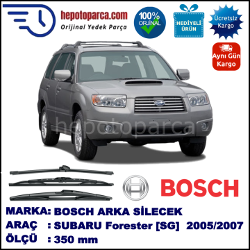 SUBARU Forester  [SG] 350 mm 06.2005-11.2007 BOSCH Arka Silecek