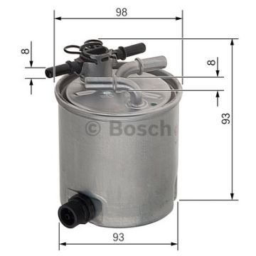 Dizel FiltreDACIA; SUZUKI; RENAULT Logan; Logan MCV; Sandero; Jimny; Logan Pick-Up SUZ 1541084A51000; SUZ 1