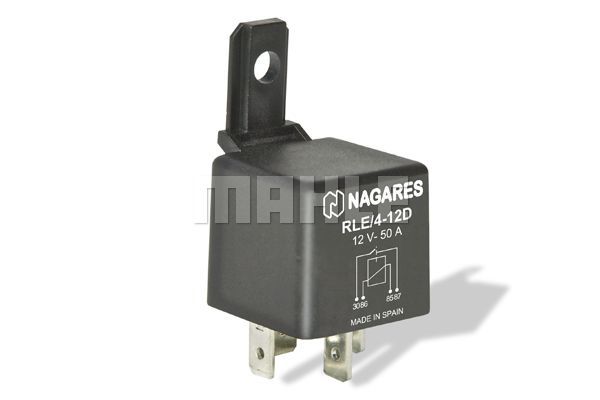 RLE/4-12D NORMALLY OPEN POWER RELAY with bracket - PASS. CARS UNIVERSAL