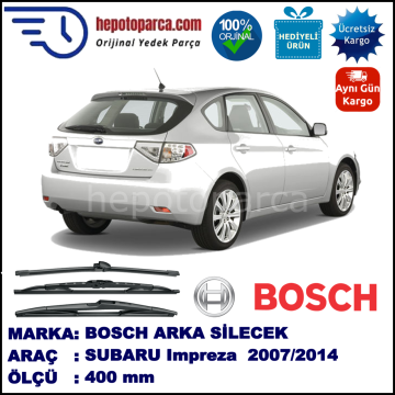 SUBARU Impreza  [G12/G22] 400 mm 06.2007-12.2011 BOSCH Arka Silecek
