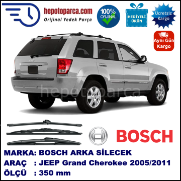 JEEP Grand Cherokee [WH] 350 mm 03.2005-10.2011 BOSCH Arka Silecek