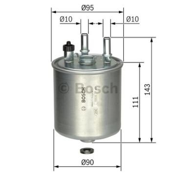 Dizel FiltreRENAULT Kangoo II; Laguna III; Laguna III Grandtour; Twingo II; Laguna III Coupe REN 7701478277 filitre