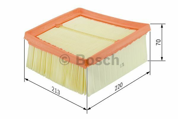 BOSCH_1457433575 Hava Filtresi VW VOLKSWAGEN SEAT SKODA filitre