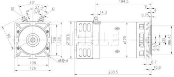 MM 24 Z1660 24V 3KW LETRİKA MAHLE ISKRA MM24 72736240 11216781500   3838922067996  3838922067996