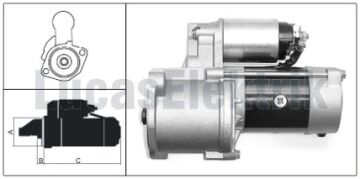 61924100  MARS MOTORU 12V/2,0KW/10DIS HYUNDAI  H 100 MINIBUS