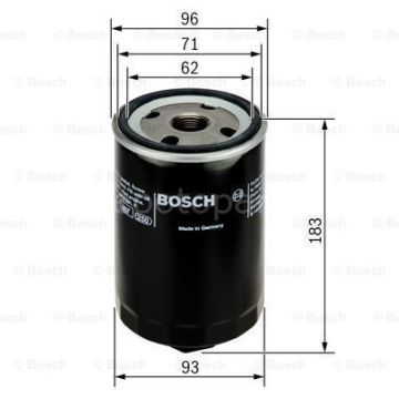 VOLVO 940 2.4TD (09.1990 - 07.1997) BOSCH Filtre Seti filitre