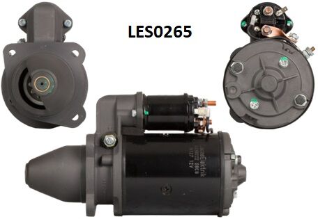 LES0265  MARS MOTORU 12V/2.8KW/10DIS LUCAS MA RIN TIPI