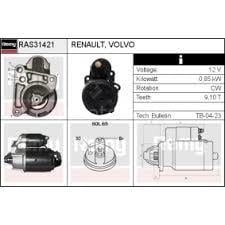DELCO REMY RAS31421 MARŞ MOTORU RENAULT 9 11 STR 3040 R9-11