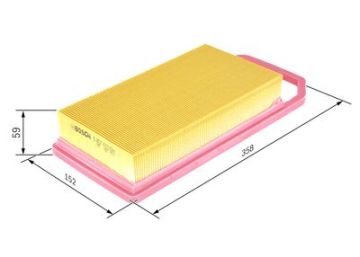 Hava FiltresiPEUGEOT; CITROEN 407; C5; C6 PSA 9650367680; PSA 9650