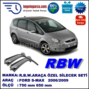 FORD S-MAX MUZ SİLECEK TAKIMI RBW ARACA ÖZEL (2006→)