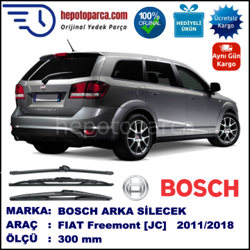 FIAT Freemont [JC] 300 mm 06.2011-... BOSCH Arka Silecek
