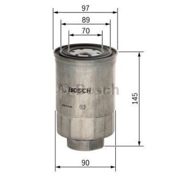 NISSAN Almera 2.2 Diesel Turbo Sedan (04.2000 - 03.2001) BOSCH Filtre Seti filitre