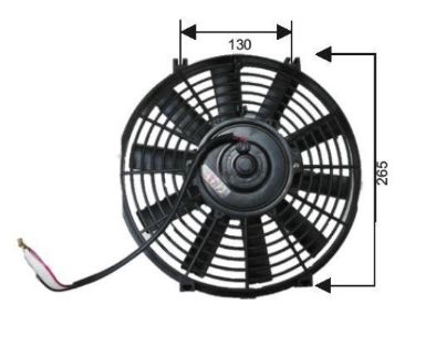 RFM1090 FAN MOTORU 10,5  12V PERVANELİ DAR AYAK