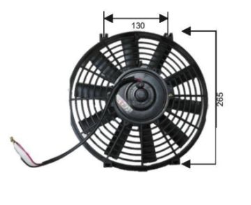 RFM1090 FAN MOTORU 10,5  12V PERVANELİ DAR AYAK