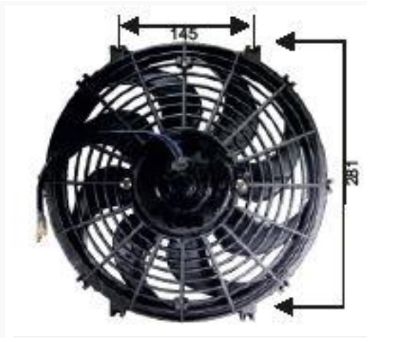 RFM1101H FAN MOTORU 11  12V HELIX PERVANELİ