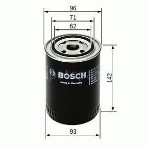 TOYOTA Hilux 2.4 Diesel (08.1984 - 07.1998) BOSCH Filtre Seti filitre