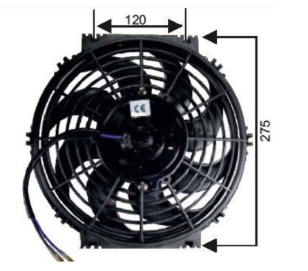 RFM1108H FAN MOTORU 10  12V HELIX PERVANELİ TERS