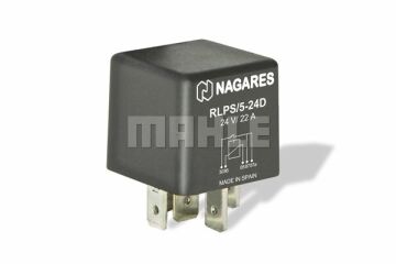 RLPS/5-24D NORMALLY OPEN RELAY DOUBLE OUTPUT with  HEAVY DUTY UNIVERSAL