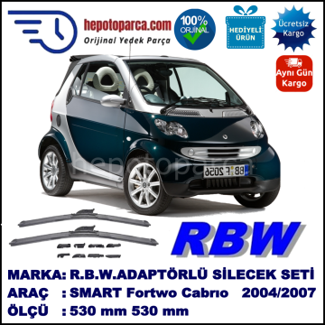 / 530 mm.  RBW  ADAPTÖRLÜ MUZ SİLECEK SETİ