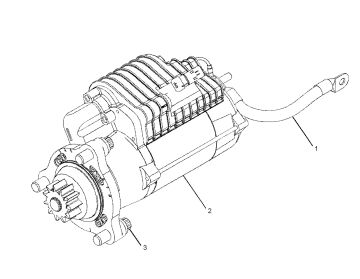 BOSCH_000133F408 Marş Motoru 24V CAT 11DİŞ İRİ DİŞLİ 8,4KW