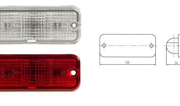 FARPLAS-1-600072 303 POZİSYON ÖN KAŞ LAMBASI BEYAZ   MERCEDES