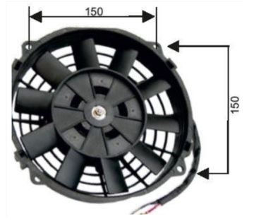 RFM1142 FAN MOTORU 7  24V PERVANELİ