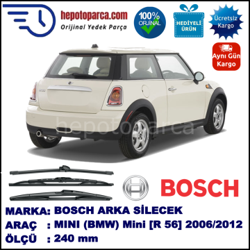 MINI (BMW) Mini [R 56] 240 mm 11.2006-04.2012 BOSCH Arka Silecek