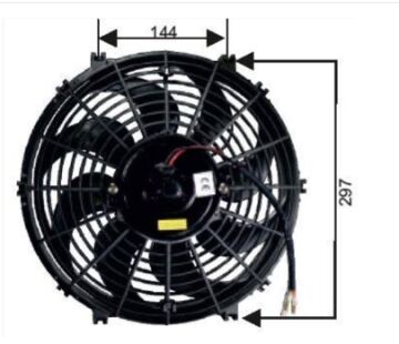 RFM1201H FAN MOTORU 11  24V HELIX PERVANELİ