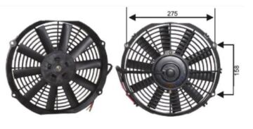 RFM1210 FAN MOTORU 11  24V   PERVANELİ